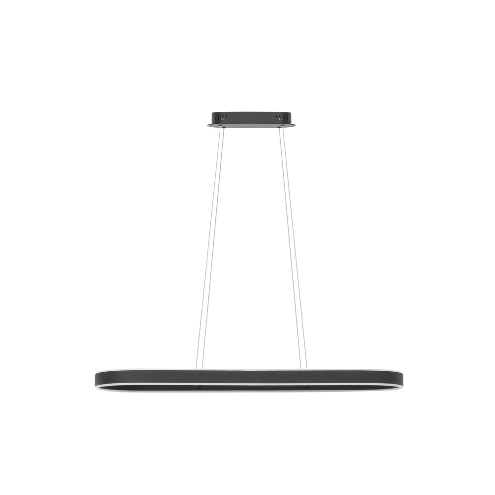 Pendant lamp Eclipse black 140cm