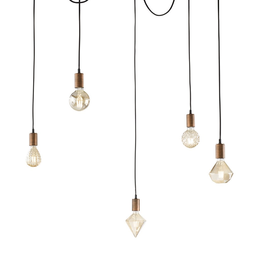 Pendant lamp Cord Spider Trio 4017807356045