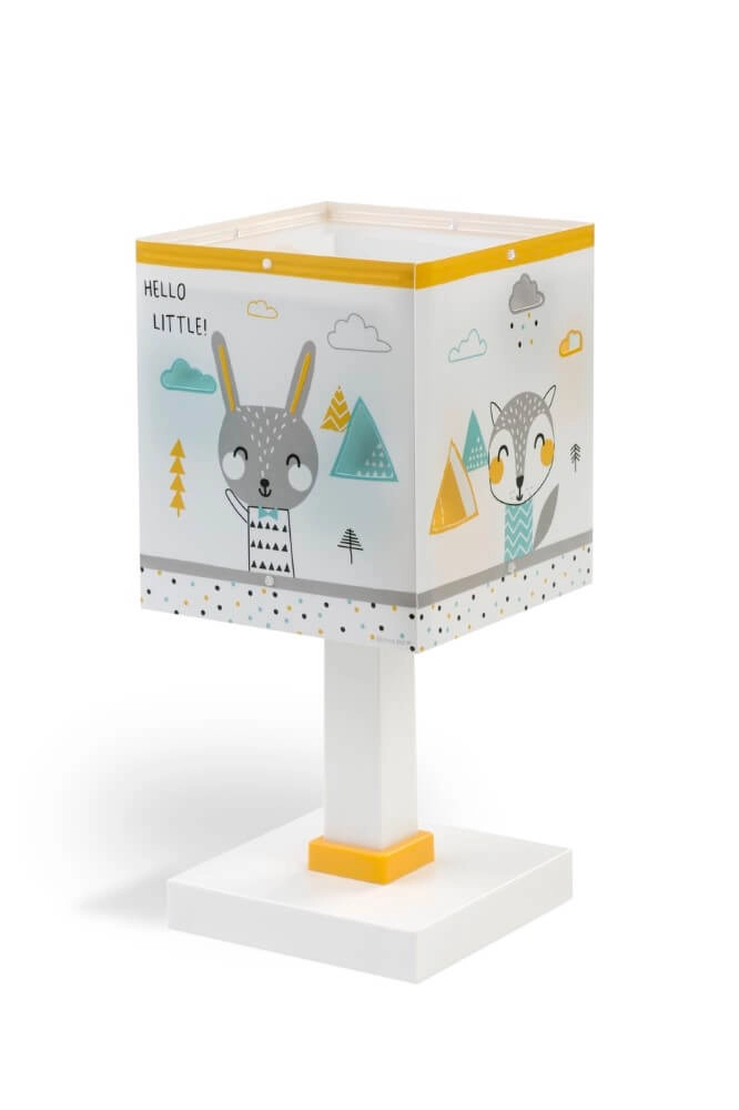 Children's room table lamp Hello Little