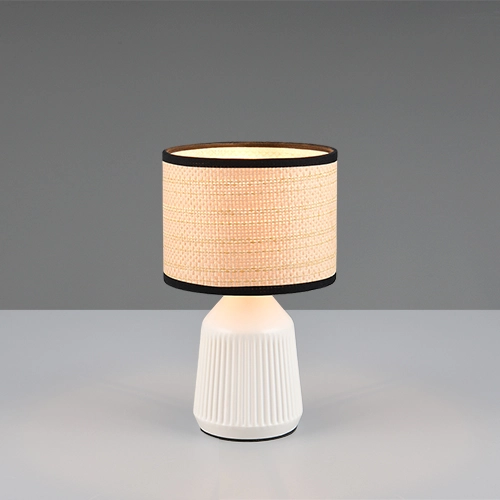 Table lamp Formentera Ø 16cm white Trio 4017807692105