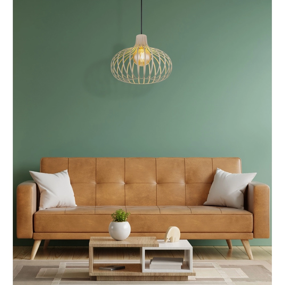 Design pendant lamp Mateo cream Globo 9007371513888