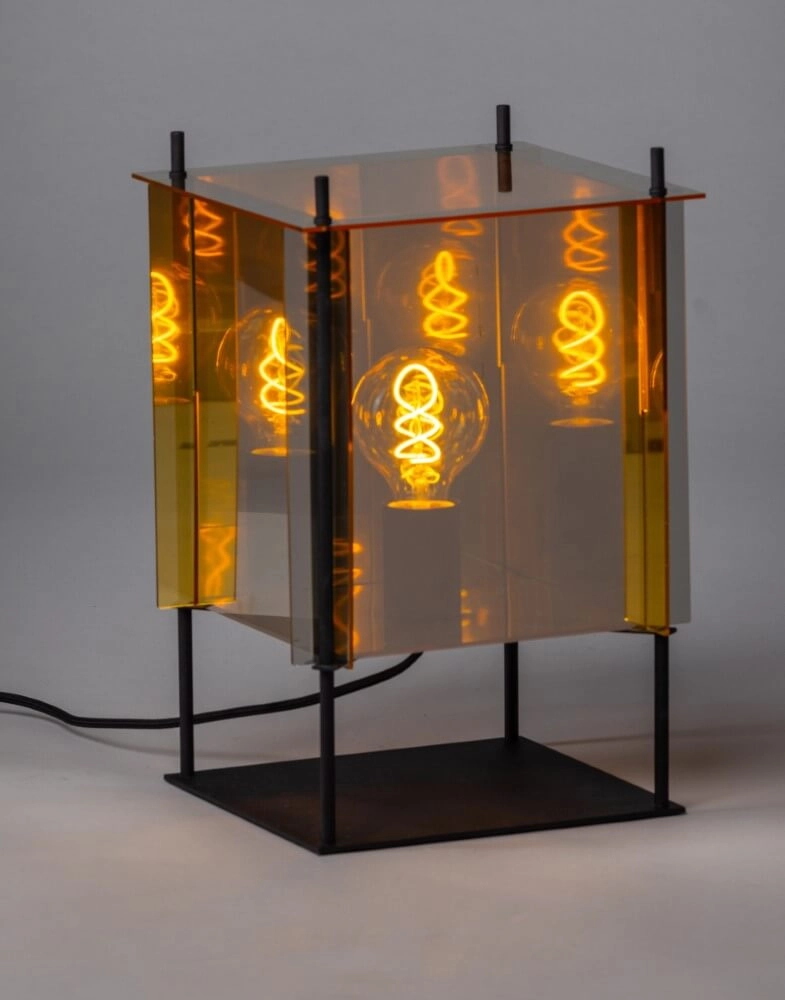 Square table lamp Cube 38cm ETH 8720195304890