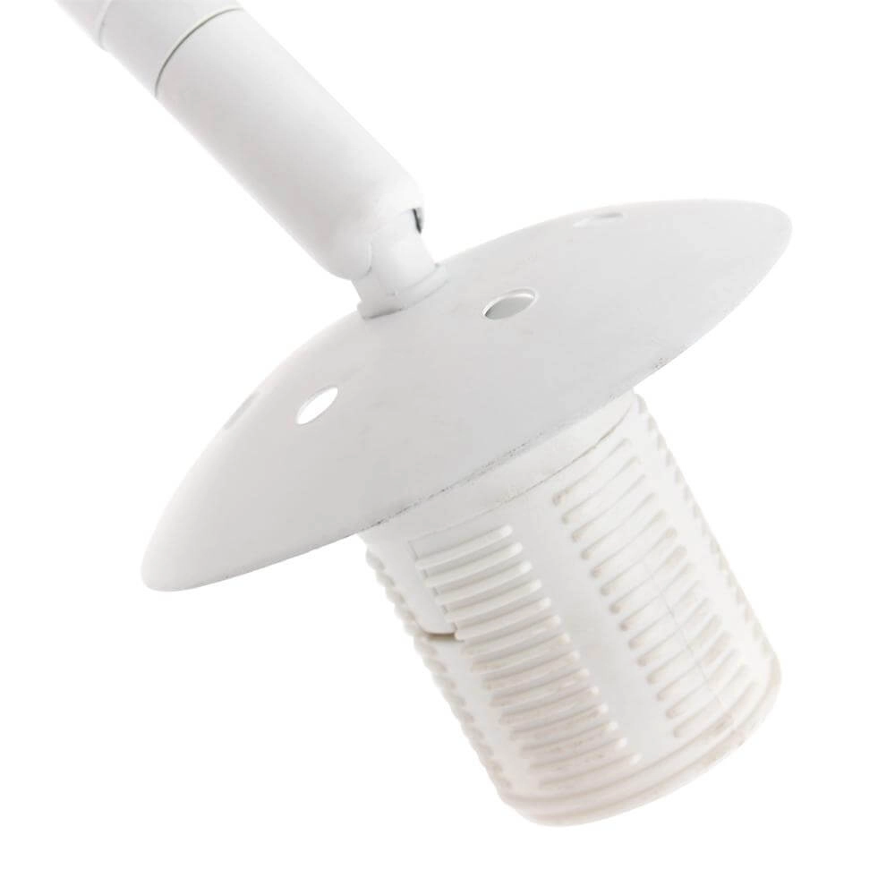 Arc lamp Sparkled Light white with straw shade Steinhauer 8712746172843