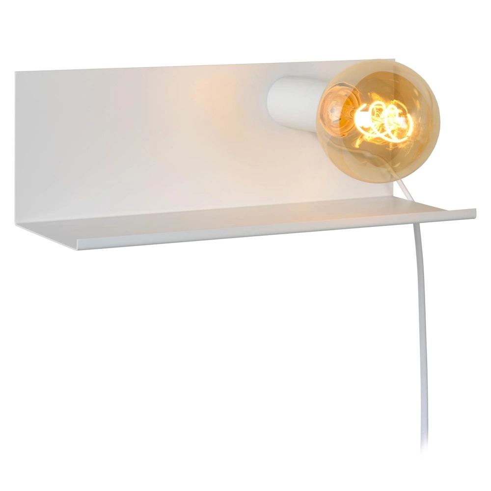 Bedside lamp Sebo white Lucide 5411212061294