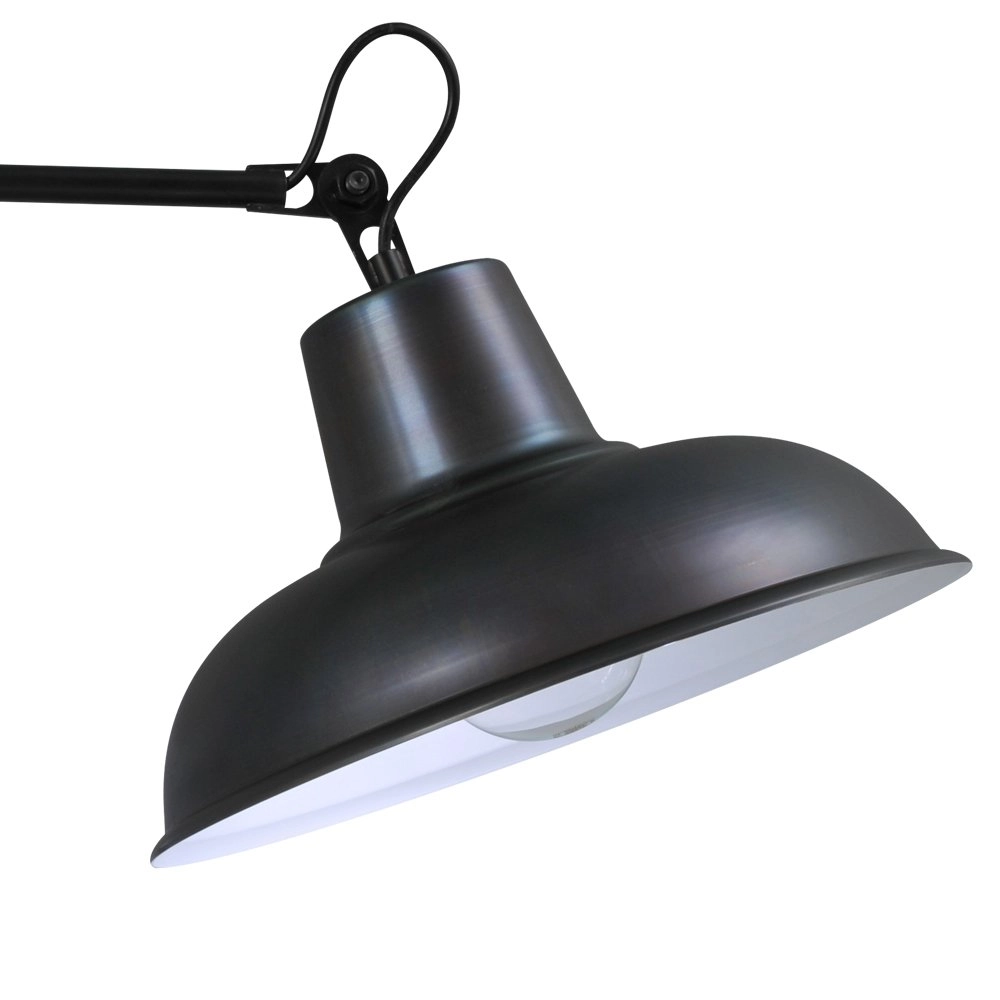 Wall reading light Industria Gunmetal Masterlight 8718121235752