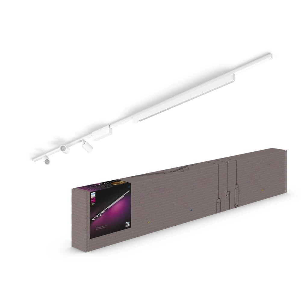 Hue Perifo - White and color set of 3 spotlights and bar white Philips 8719514407824