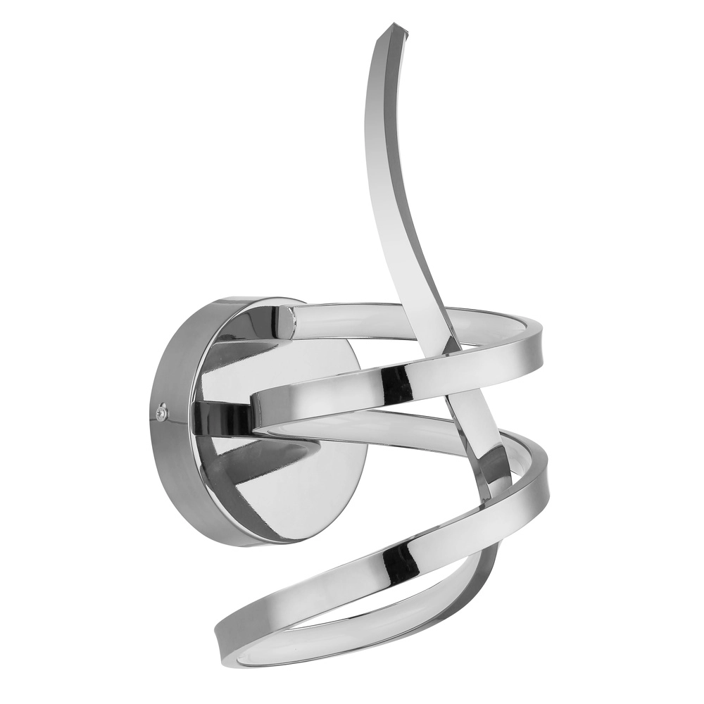 Curl wall lamp Iduna chrome Globo 9007371513420