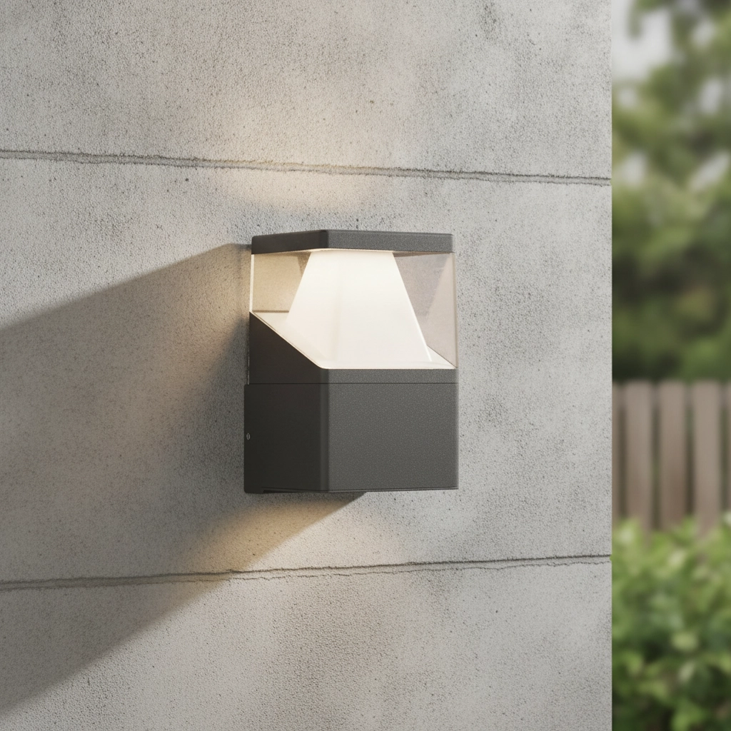 Wall lamp Lock grey