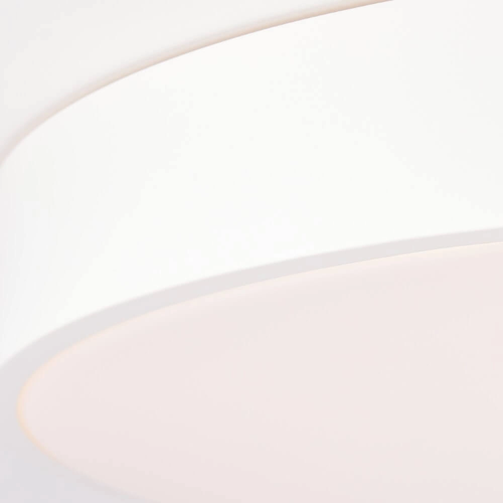 White LED ceiling light Slimline Ø 49cm Brilliant 4004353375842