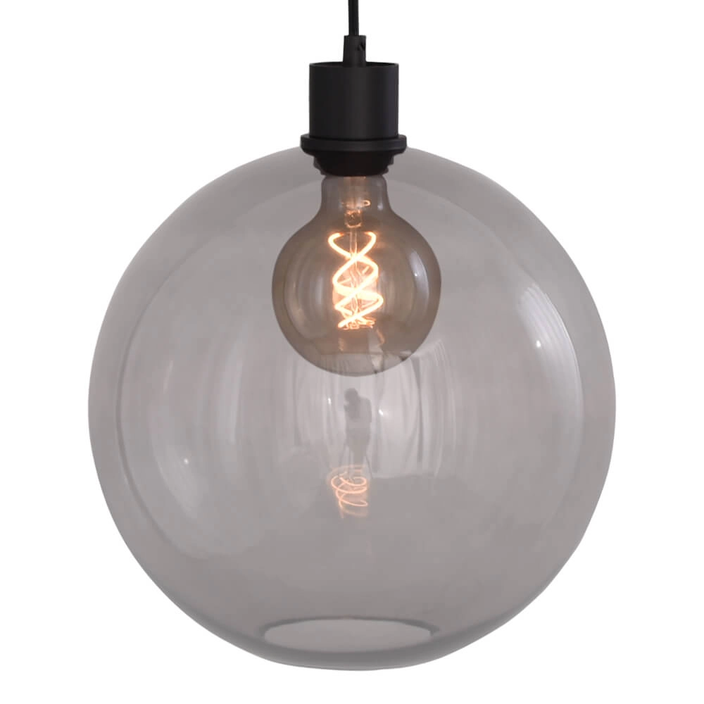 Hanging lamp Lazise 3x Ø 30cm black Masterlight 8718121303482