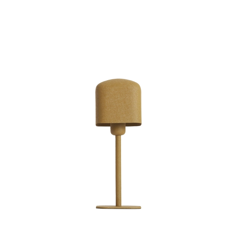 Bedside Lamp Elenie 13x13cm - matt ochre yellow