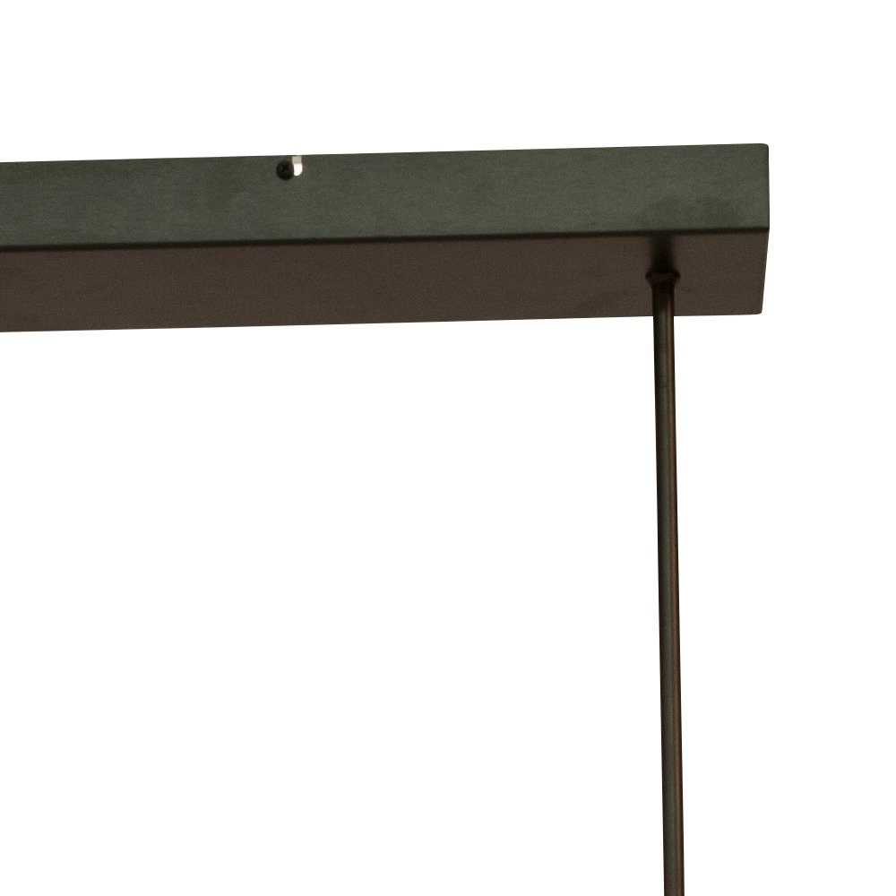 Black hanging lamp Real 2 100cm with gold Masterlight 8718121220437