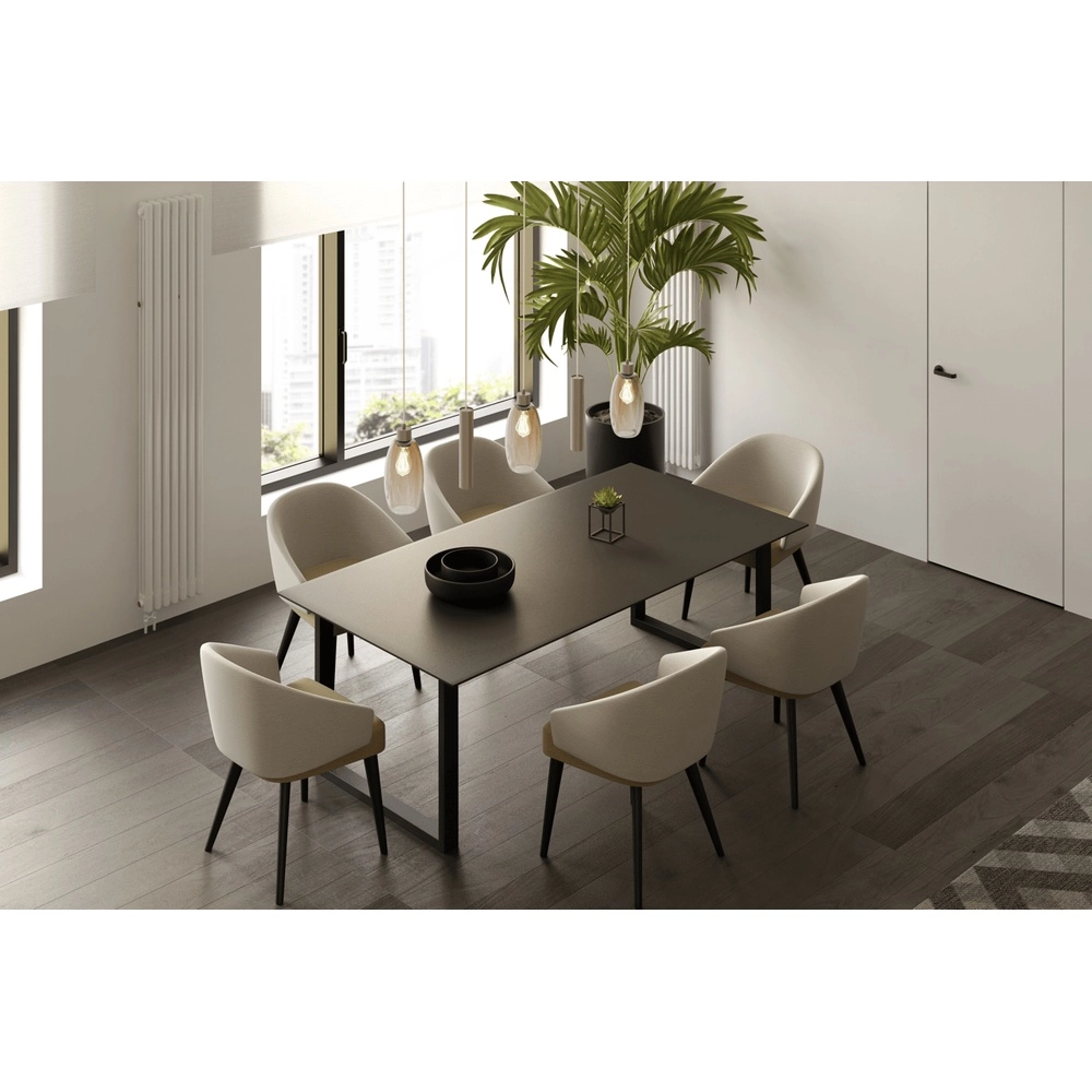 Glass pendant lamp Olive 3x Ø 12.5cm - 2x Run pendant - sand Masterlight 8718121394077