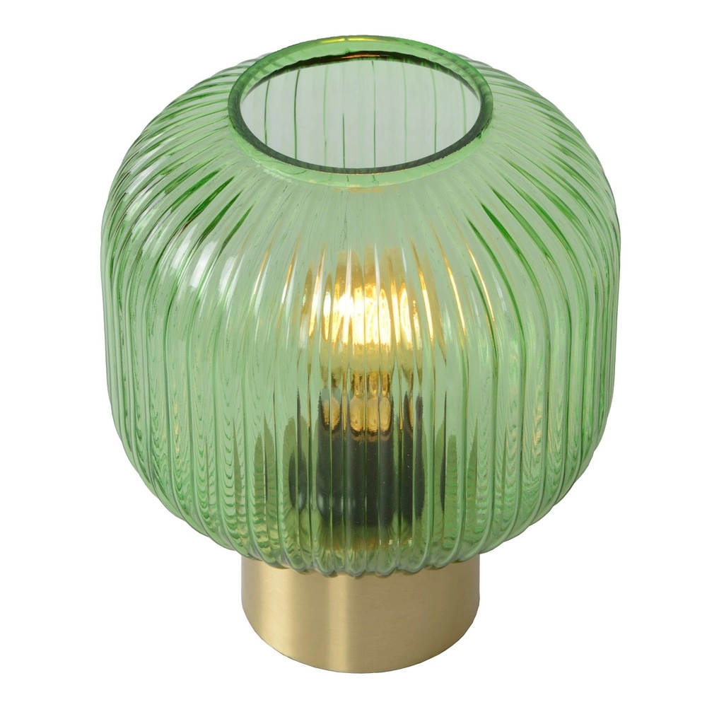 Table lamp Maloto Ø 20cm green Lucide 5411212451248