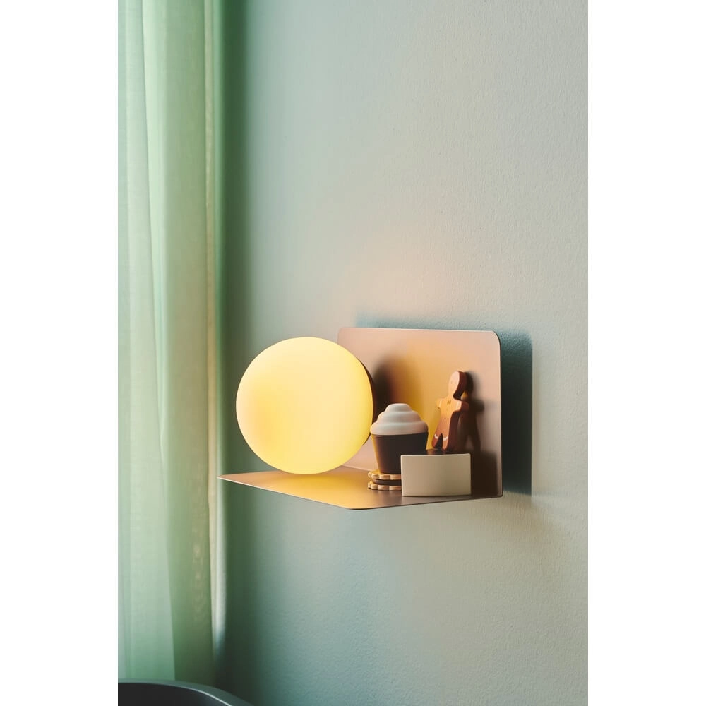 Wall lamp with sphere Lilibeth brown Nordlux 5704924016004