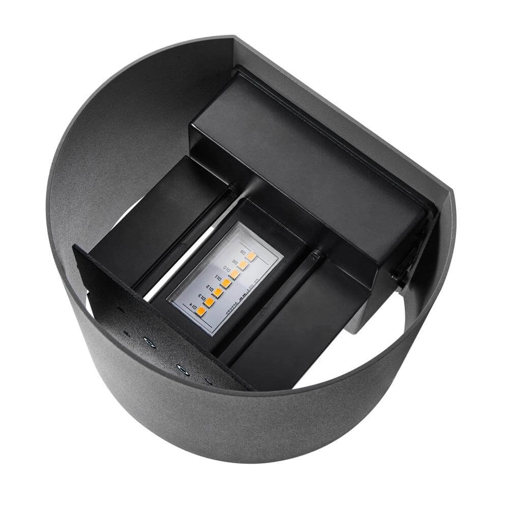 Round surface-mounted spot Milda anthracite Nordlux 5704924017742