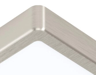 Square ceiling lamp Fueva 5 21cm stainless steel Eglo 9002759992415