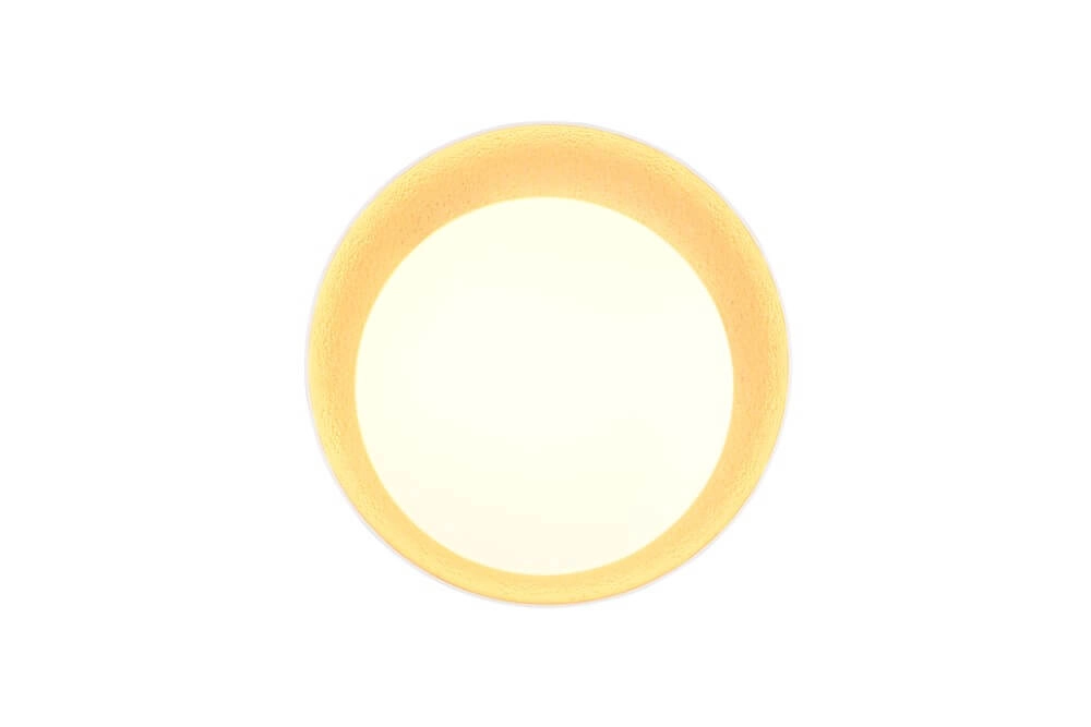 Beautiful LED ceiling light Aleta Ø 45cm - gold Trio 4017807616750