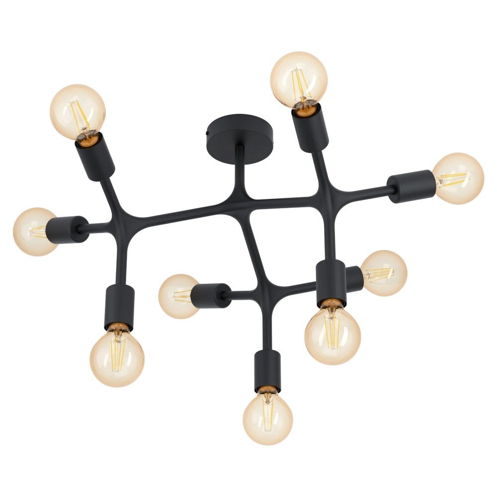 Bedroom ceiling lamp Bocadella 1 spider