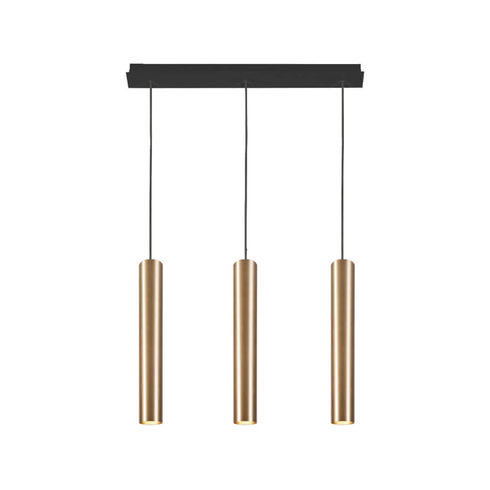 Office hanging lamp Eye black/gold