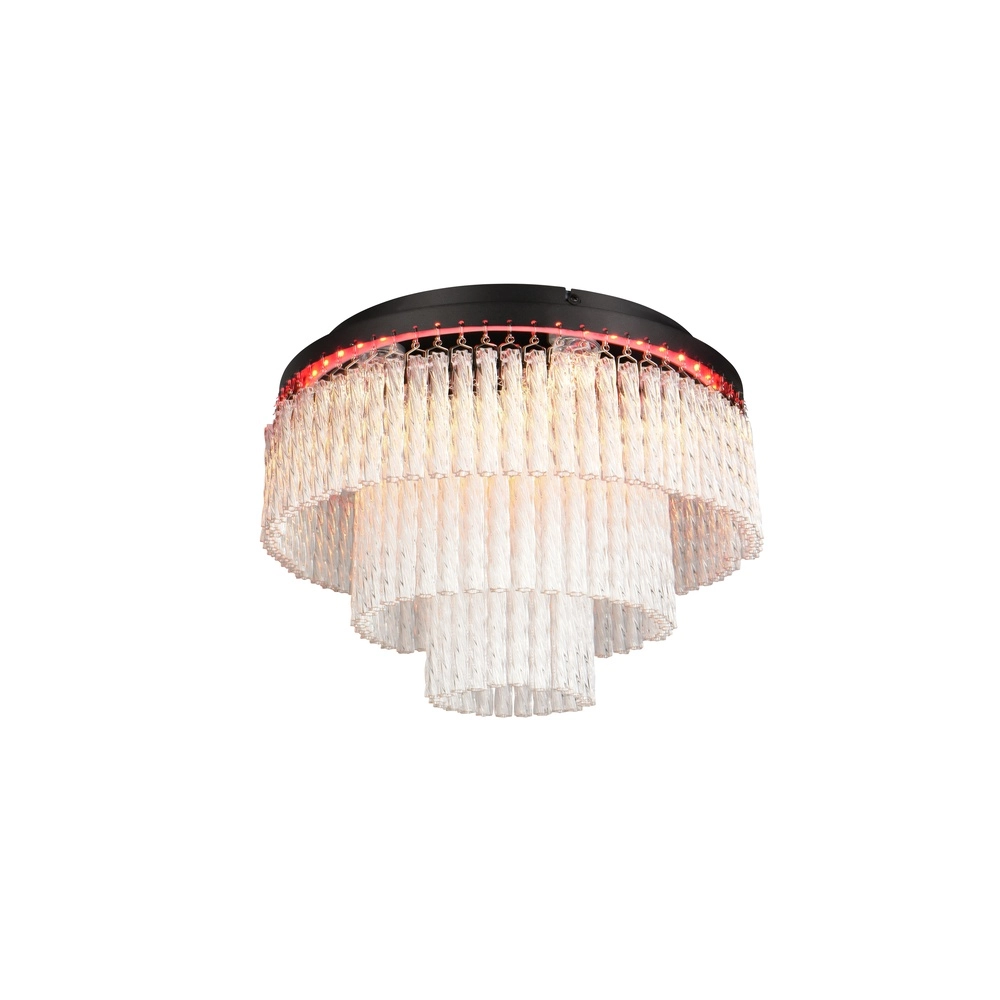 Design ceiling lamp Vono Black Trio 4017807682236