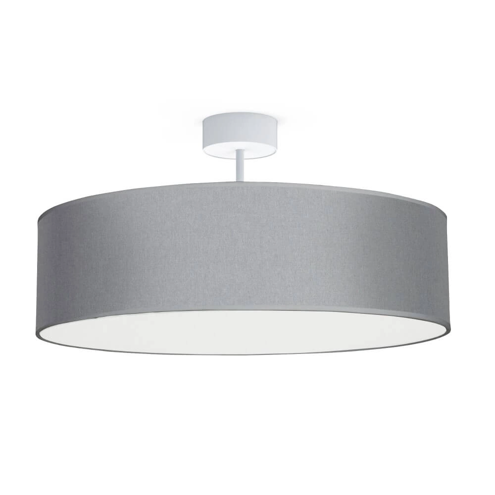 Grey ceiling lamp Violet Ø 50cm