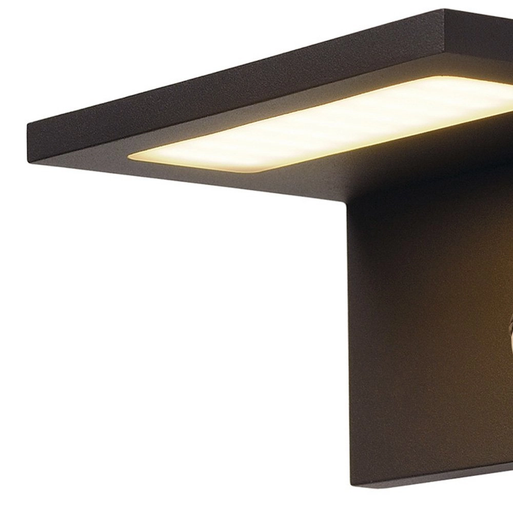 Wall lamp Led Sensor with motion sensor black SLV 4024163221986