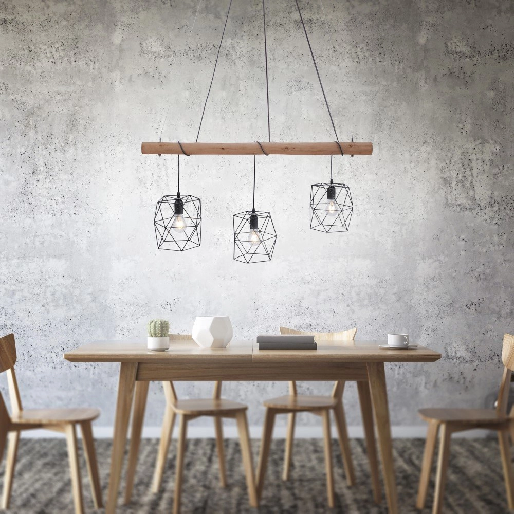3-light pendant lamp Edgar Just Light 4043689954567