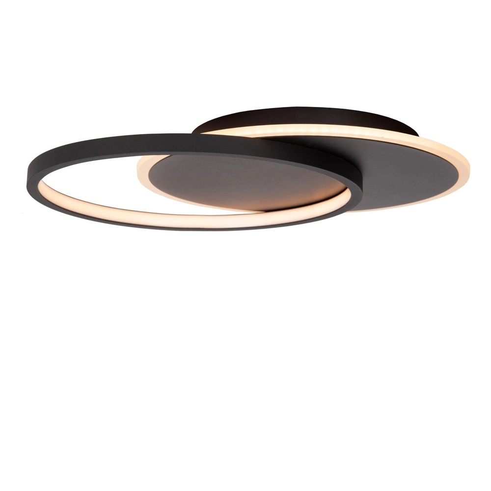 Design ceiling light Axelle black 2700K Lucide 5411212441713