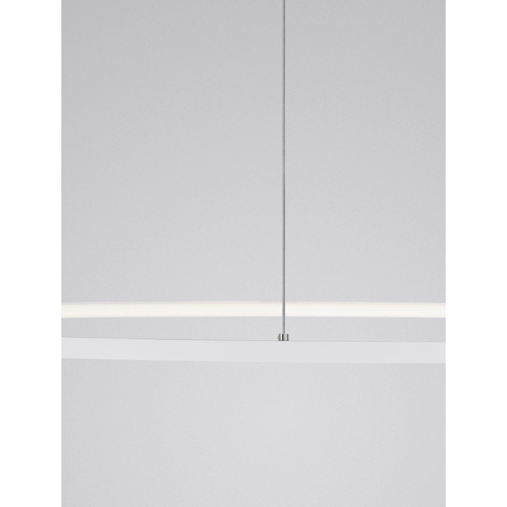 Round pendant lamp Tarquin white Ø 100cm Lyora 5212017438331