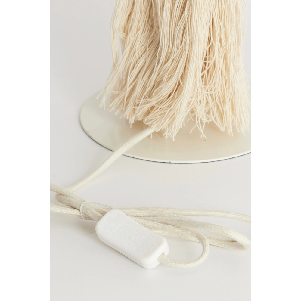 Table lamp Espino Ø 31cm - natural linen Light & Living 8717807808785