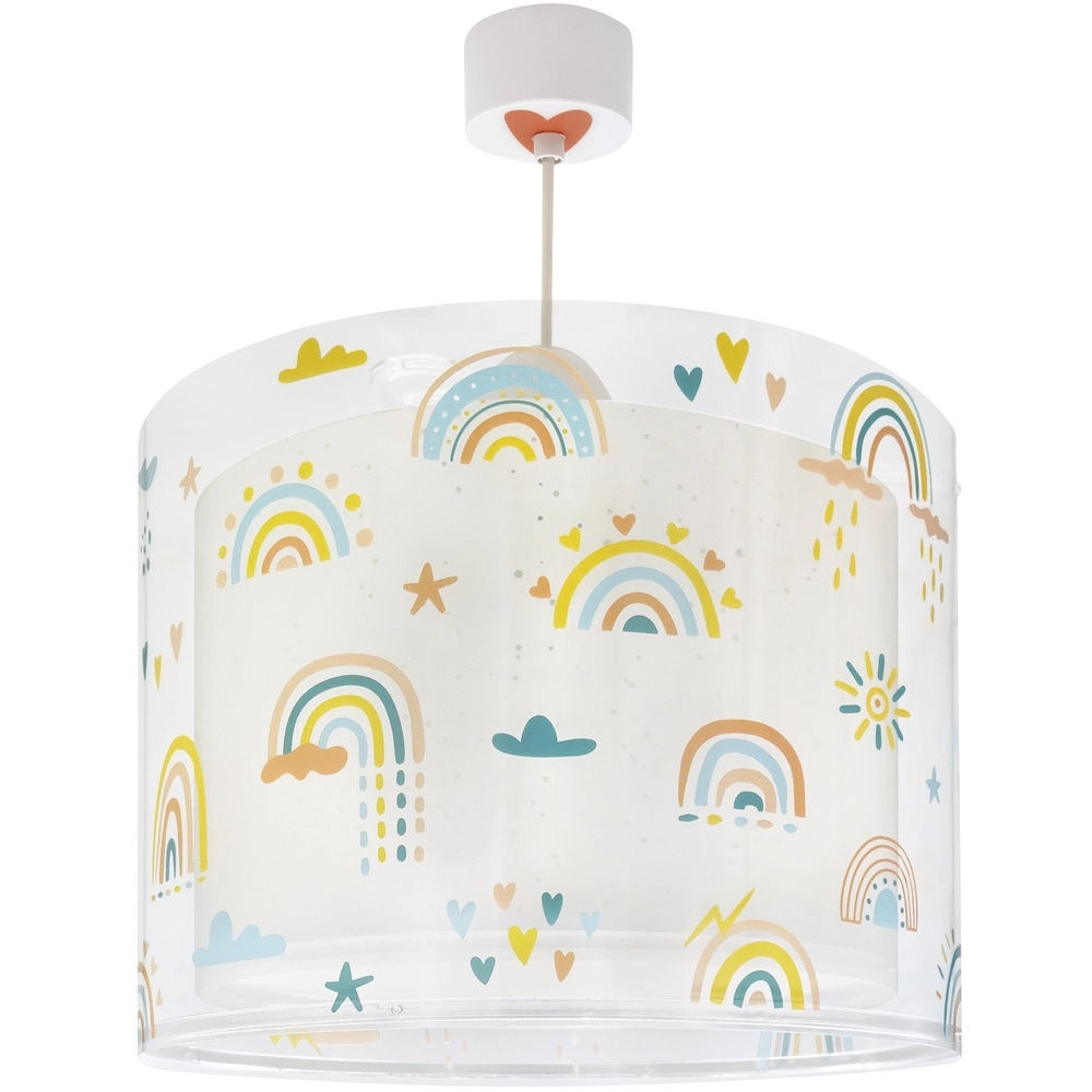 Pendant lamp Rainbow pink for children's room Dalber 8420406002569