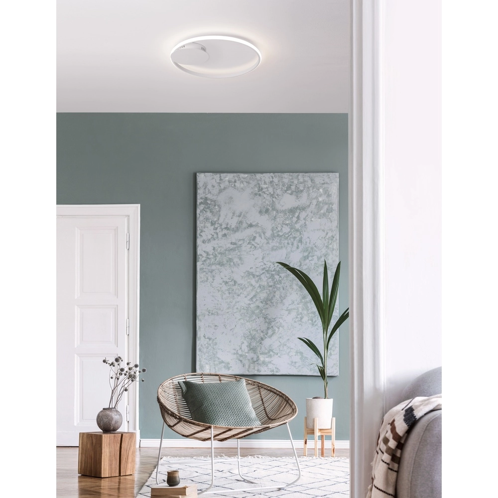 Round ceiling lamp Fuline white Ø 50cm Lyora 5212017419675