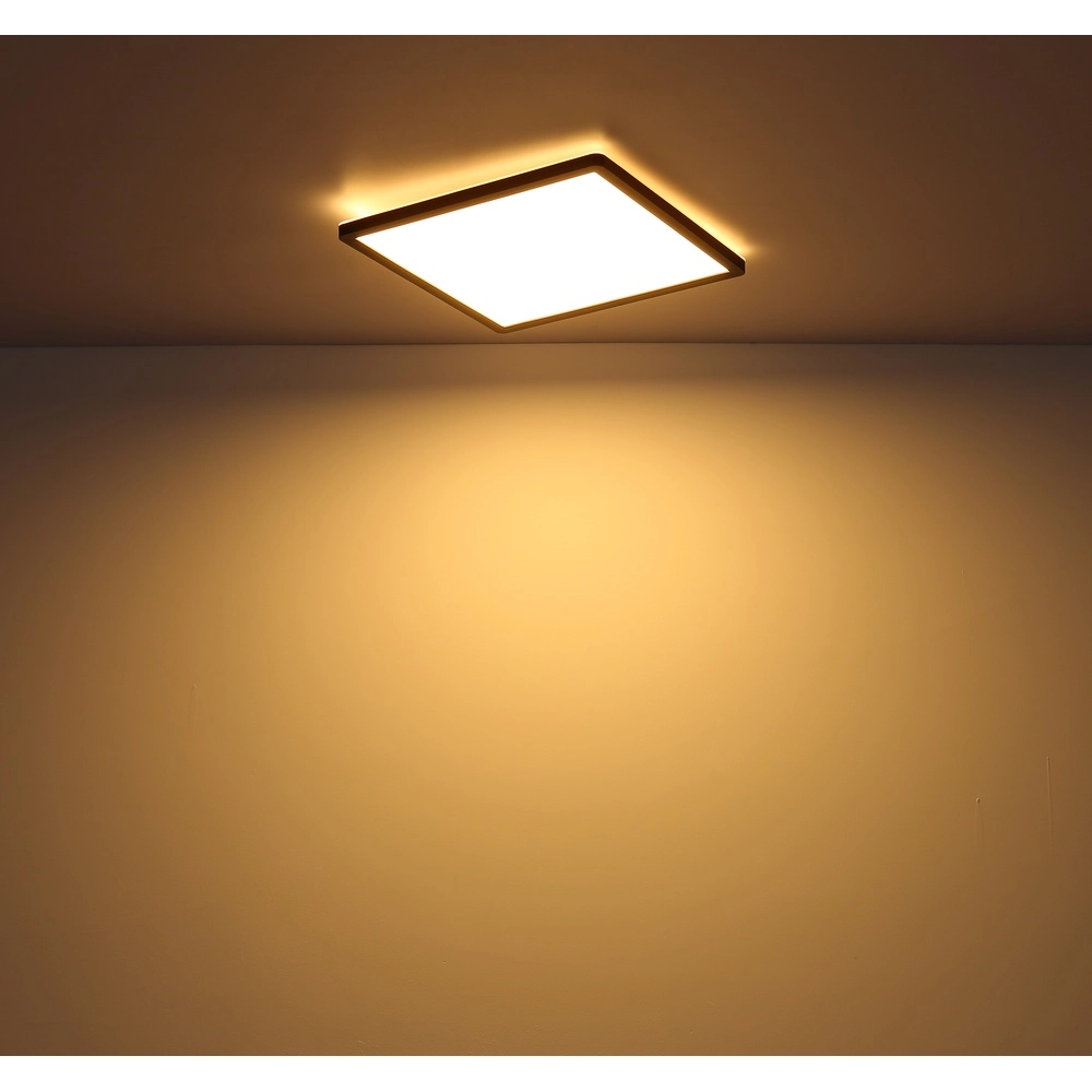 Ceiling light Sapana Square 42cm Black Globo 9007371429738