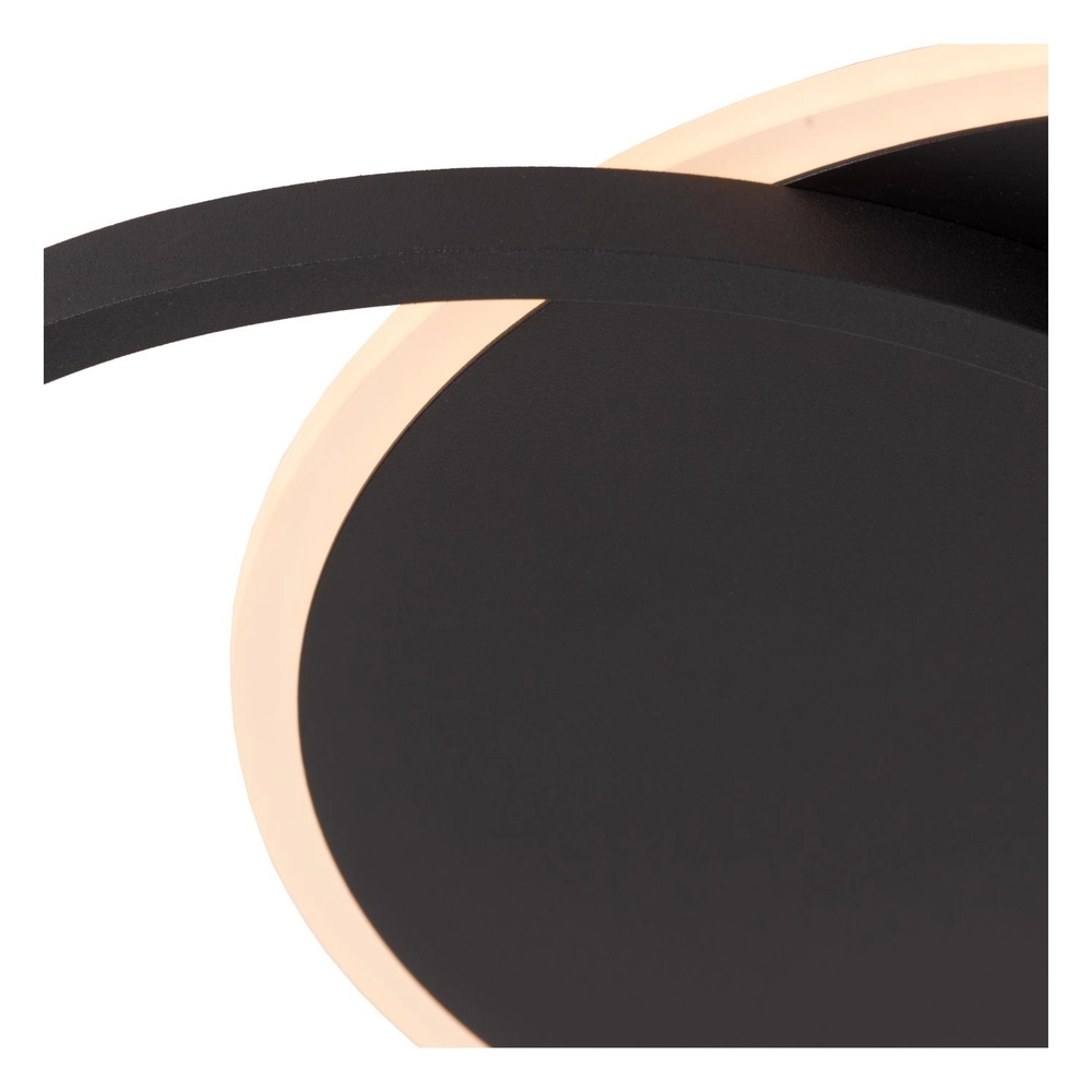 Design ceiling light Axelle black 2700K Lucide 5411212441713