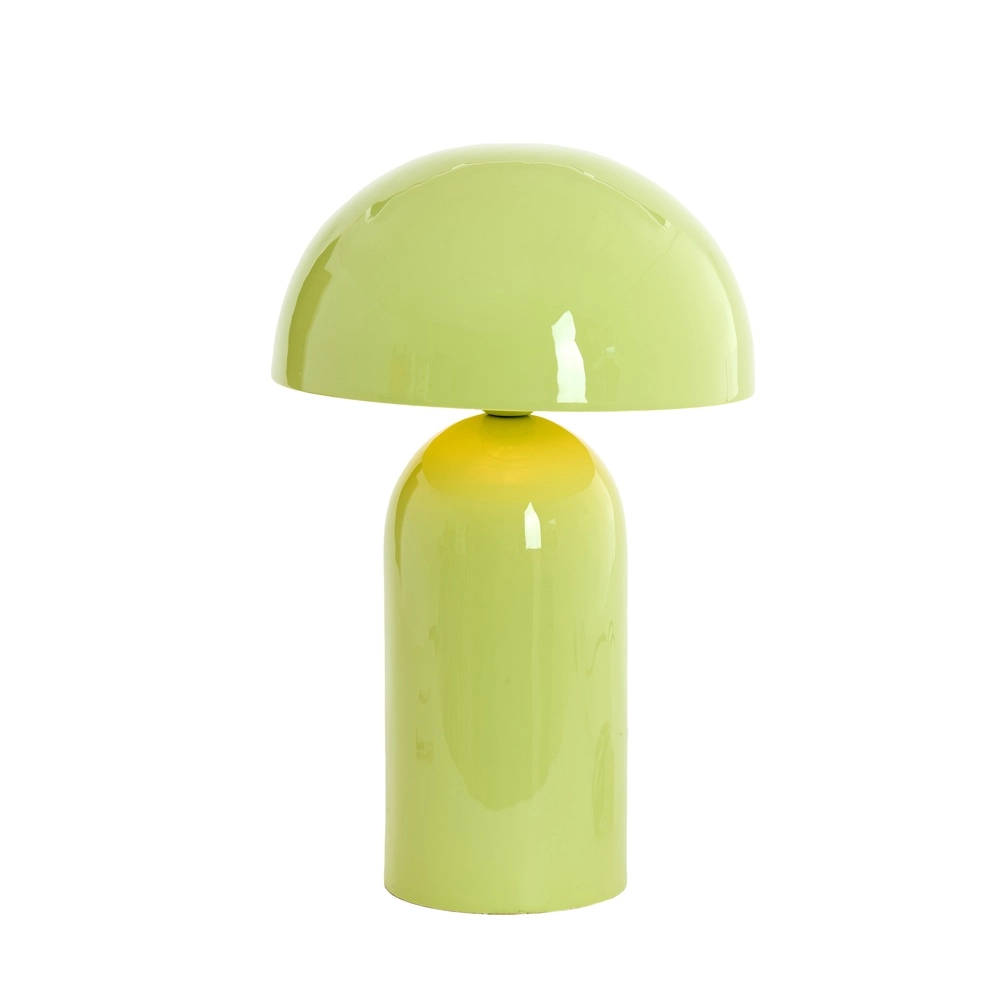 Mushroom table lamp Tolima gloss light green - Ø 23cm Light & Living 8717807807818