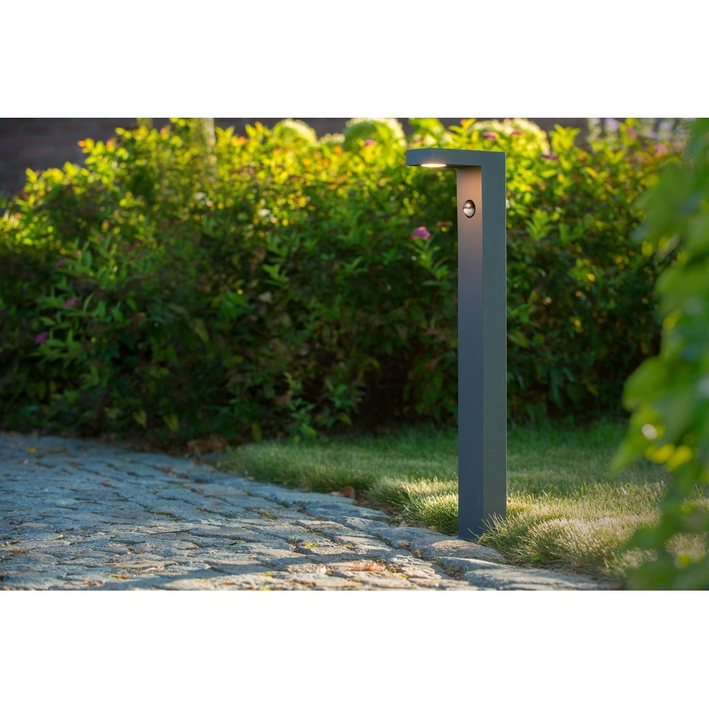 Pedestal lamp Texas-Ir with sensor anthracite Lucide 5411212281012