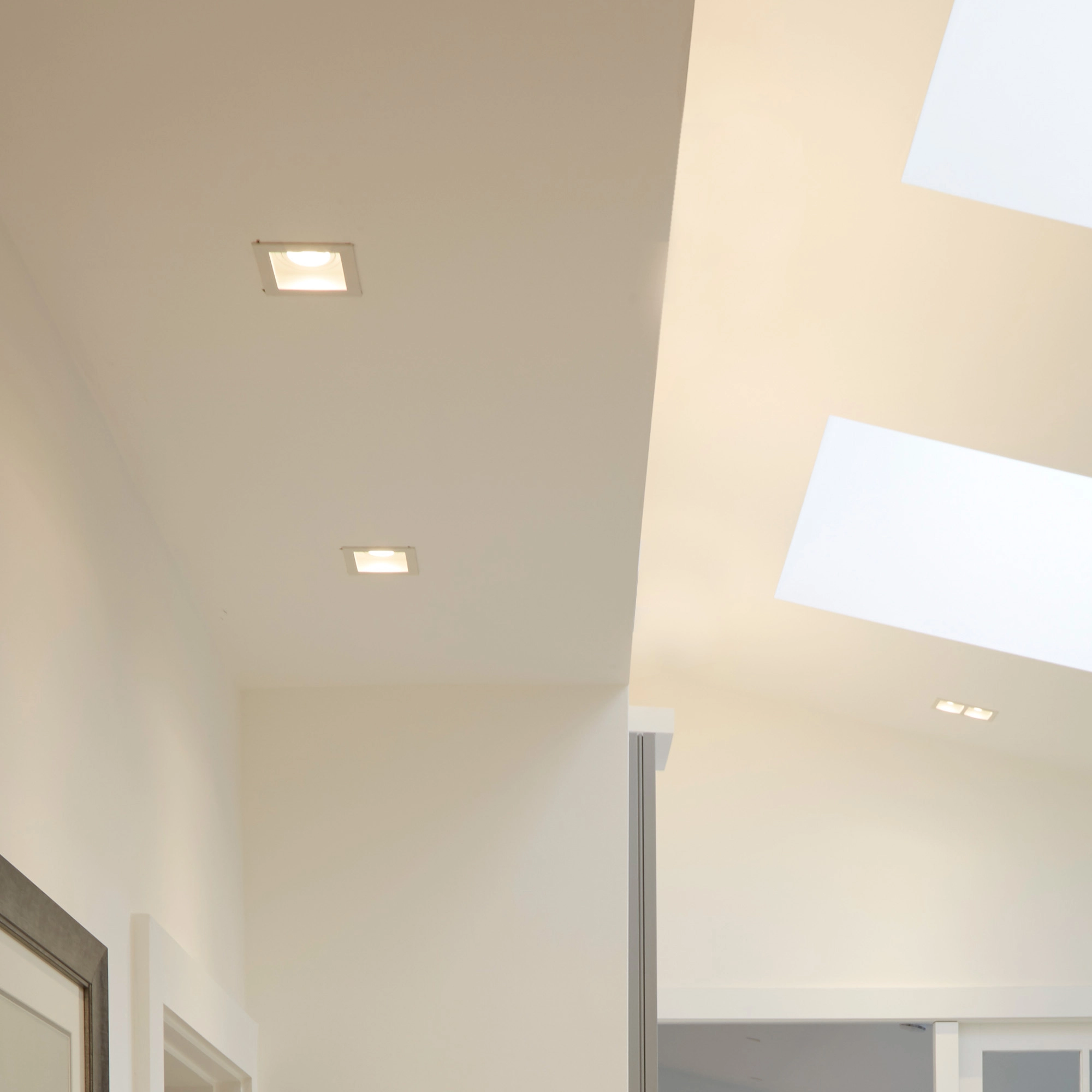 Square recessed spotlight Grid white Lyora 5053423307145