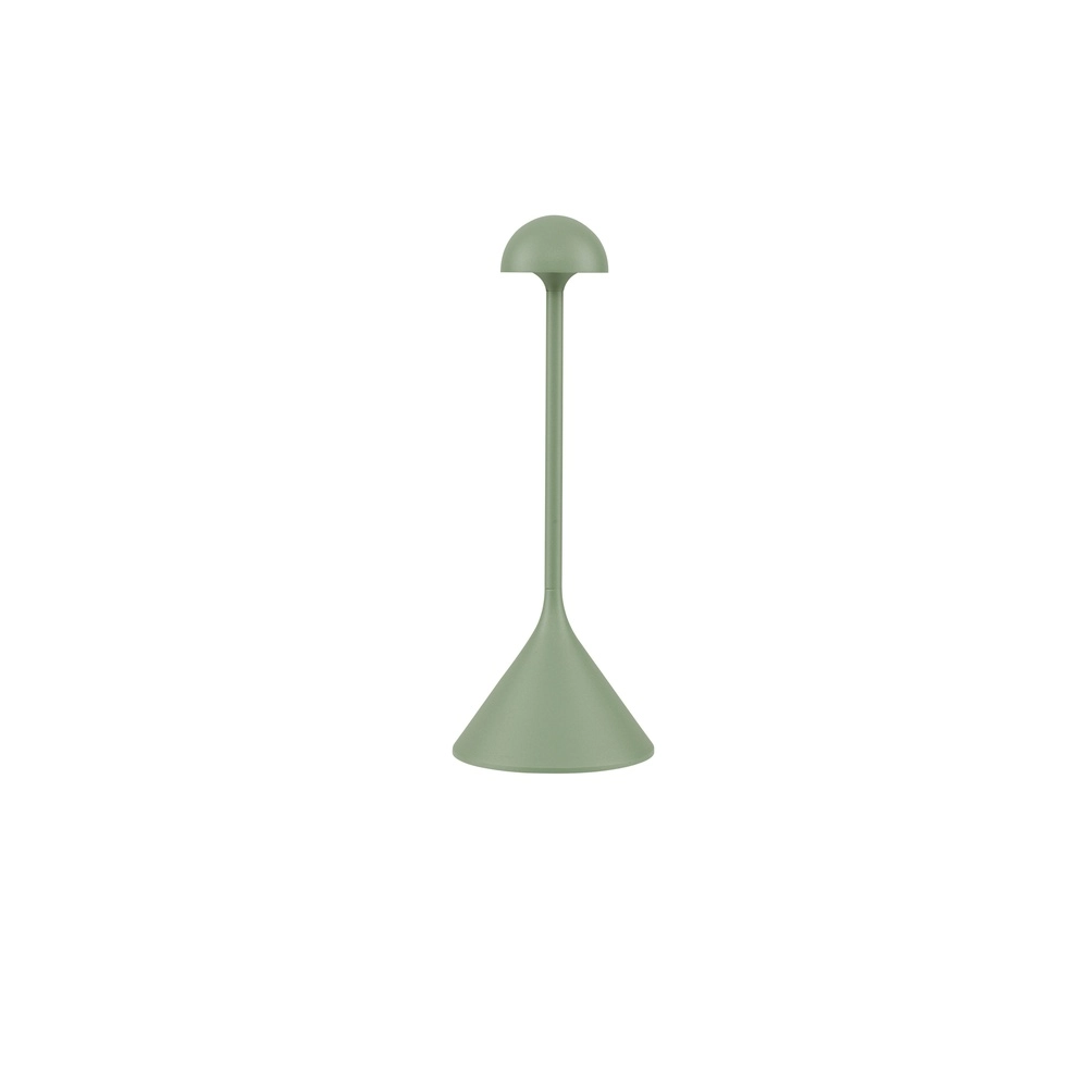Table lamp Dalt olive green rechargeable with USB Lyora 5212017477057