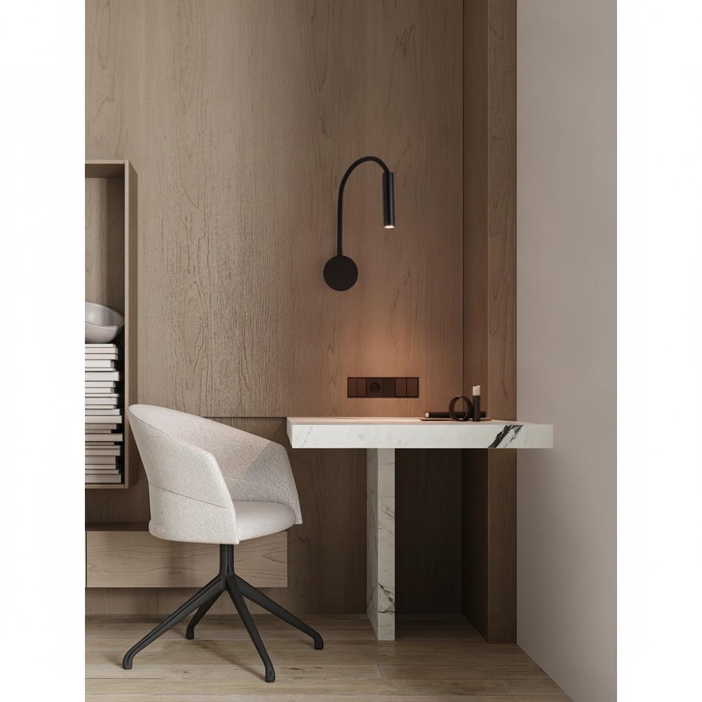 Bedside lamp Sonica black