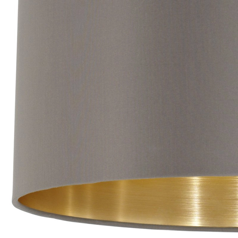 Pendant lamp Maserlo Cappuccino with gold Eglo 9002759316037