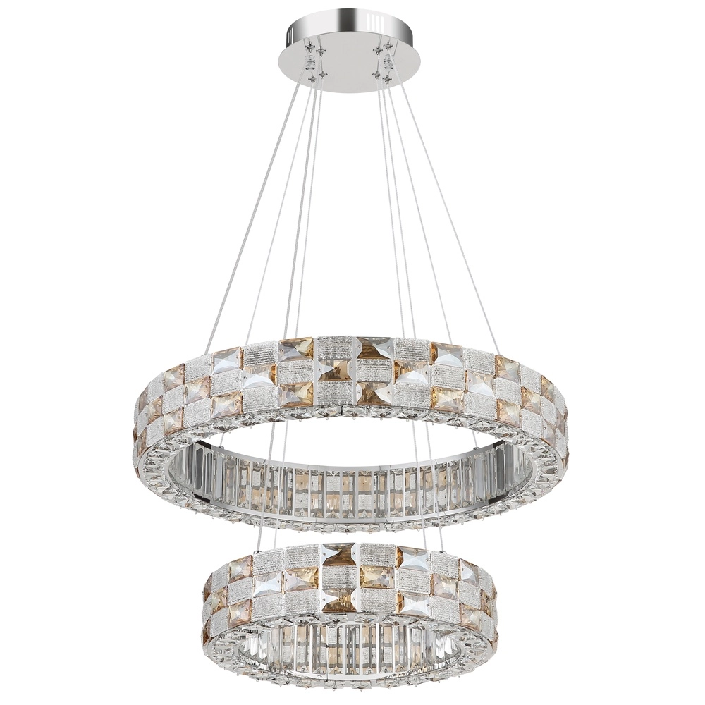 Pendant lamp Lidia chrome Globo 9007371586097
