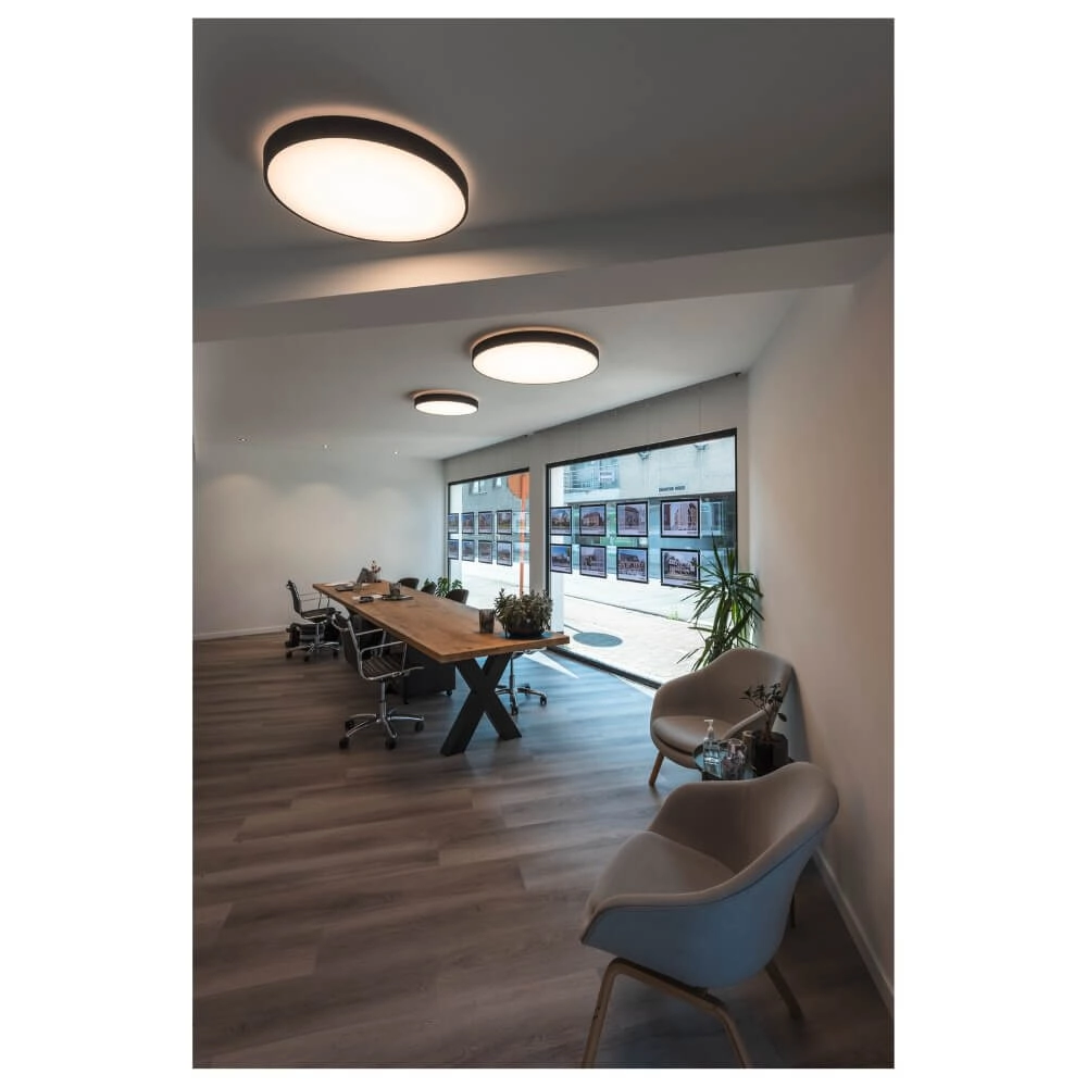 Ceiling lamp / Pendant lamp Medo Pro 90 black - CCT - 80g - Ø 90cm SLV 4024163276771