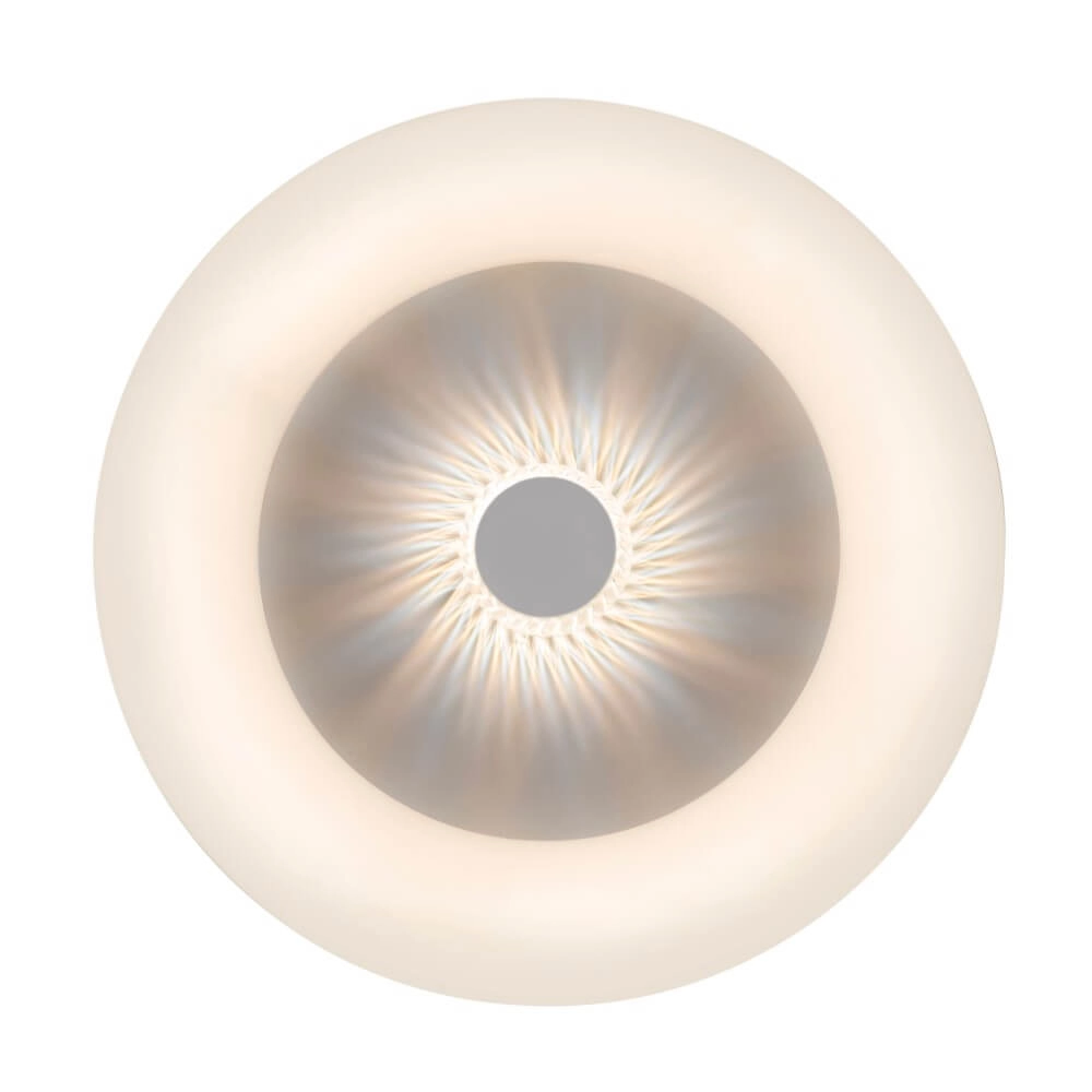 Round ceiling lamp Vertigo white Ø 50cm Just Light 4043689992408
