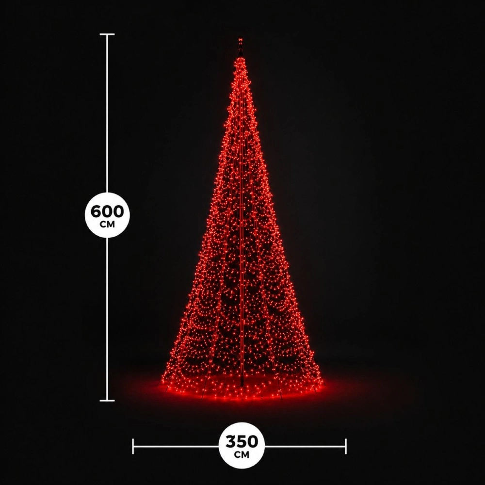 6 meter - 1152 Led - Smart Magic - RGB - No Pole