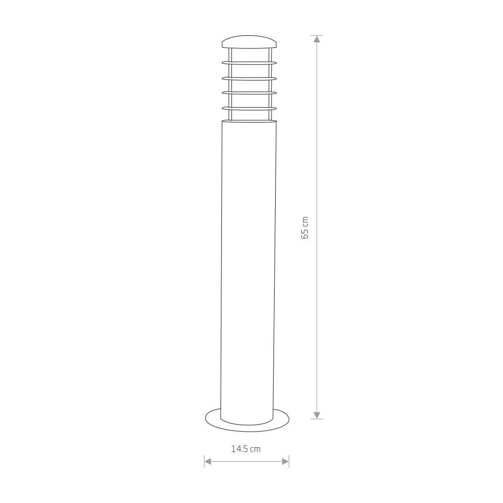 Path lighting Horn rust brown Lyora 5903139490696