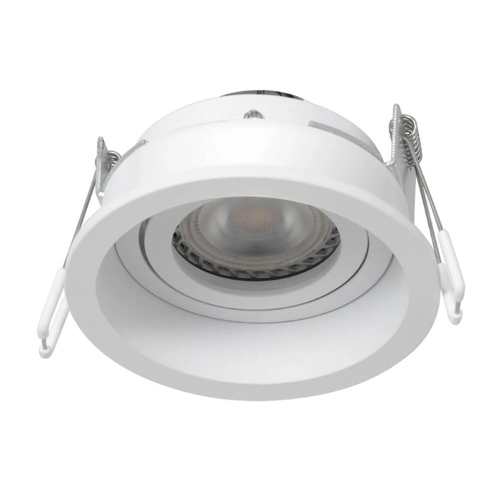 White recessed spotlight Pelite spot Ø 10cm Steinhauer 8712746152678