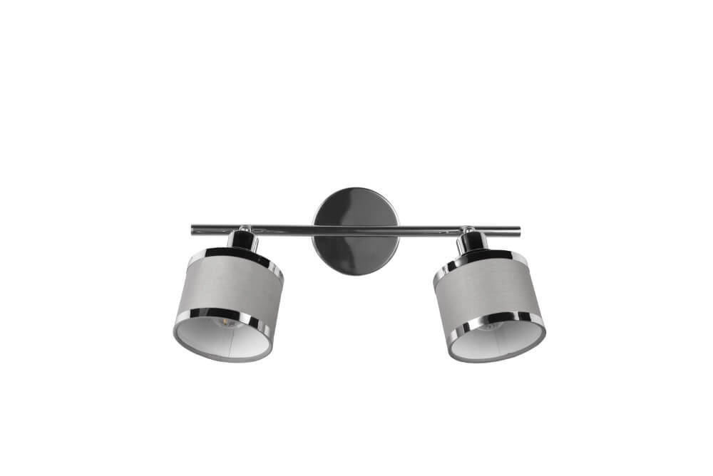Design surface-mounted spotlight Arosa nickel 2-light Trio 4017807581133