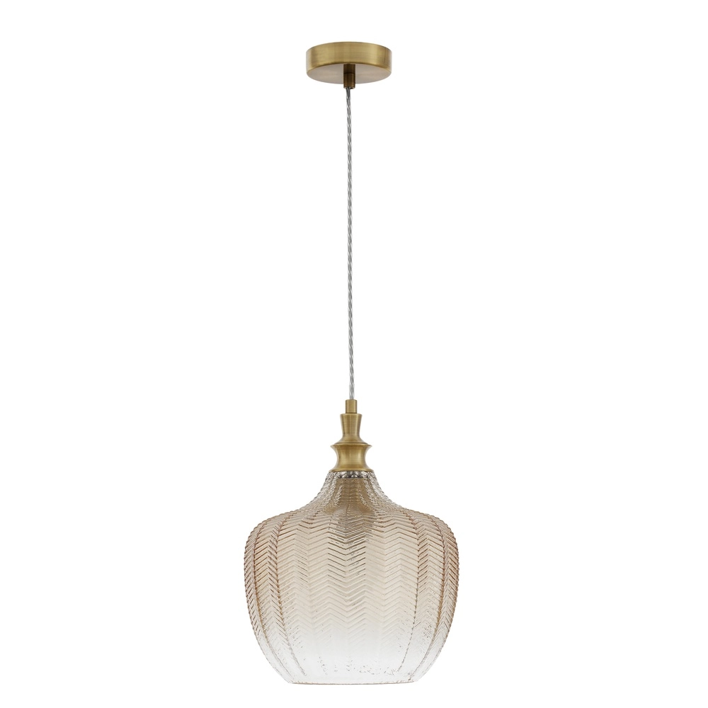 Pendant lamp Loni champagne glass Lyora 5212017423047