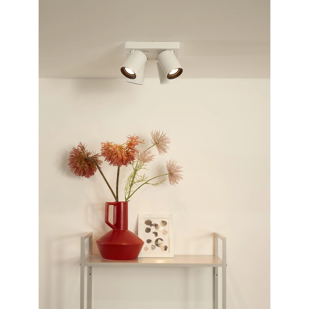Ceiling spotlight Nigel 4-light white Lucide 5411212092601
